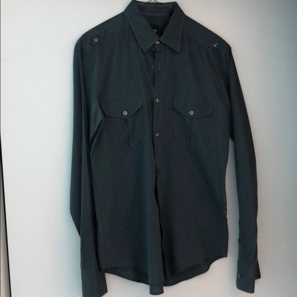 Hugo Boss navy shirt